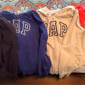 4 GAP Blue and White Sweatshirts & Hoodies